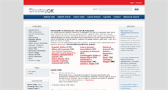 Desktop Screenshot of directoryok.info